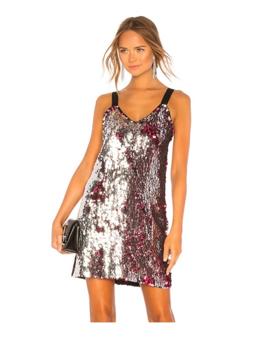 Tanya Taylor Becca Two Toned Sequin Dress Size 8